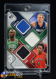 Dirk Nowitzki / Kevin Garnett / Chris Bosh 2009-10 SP Game Used 3 Star Swatches #/299 memorabilia, numbered