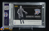 Domantas Sabonis 2016-17 Panini Noir Rookie Patch Autographs Black and White Horizontal #122 #/35 auto, autograph, memorabilia, numbered