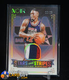 Dominique Wilkins 2023-24 Panini Noir Stars and Stripes Prime Gear #8 PATCH #/25 memorabilia, numbered