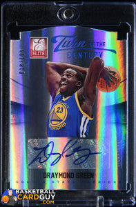 Draymond Green 2012 - 13 Elite Turn of the Century Autographs RC #71 #/199 auto, autograph, basketball card, numbered, rookie card