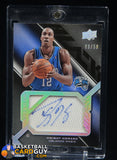 Dwight Howard 2008-09 UD Black Veteran Signed Jersey Pieces #SPVDH #/50 auto, autograph, memorabilia, numbered
