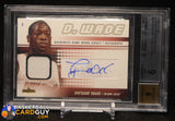 Dwyane Wade 2004 Fleer Authentic Player Autographs #DW1 #/100 BGS 9 auto, autograph, BGS, graded, memorabilia