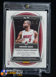 Dwyane Wade 2022-23 Panini Player of the Day Gold Holo Foil JERSEY NUMBER #3/10 numbered