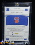 Earl Monroe 2022-23 Panini National Treasures Game Gear Autographs Prime #47 #/25 auto, autograph, memorabilia, numbered