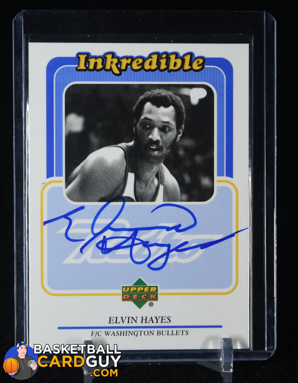 Elvin Hayes 1999-00 Upper Deck Retro Inkredible #EH autograph, basketball card