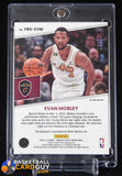 Evan Mobley 2022-23 Donruss Optic Fast Break Signatures Gold #32 #/10 autograph, basketball card, gold, numbered