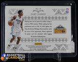 Gary Harris 2014-15 Panini Excalibur Rookie Rampage Autograph Jerseys Prime #11 #/25 autograph, basketball card, numbered, patch, rookie