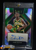 GARY PAYTON 2021-22 PANINI SELECT SILVER AUTO BASKETBALL #SG-GPT #/299 auto, autograph, numbered