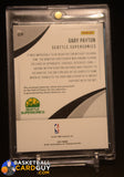 Gary Payton 2021 Panini Hall Of Fame Logo Patch #/13 memorabilia, numbered