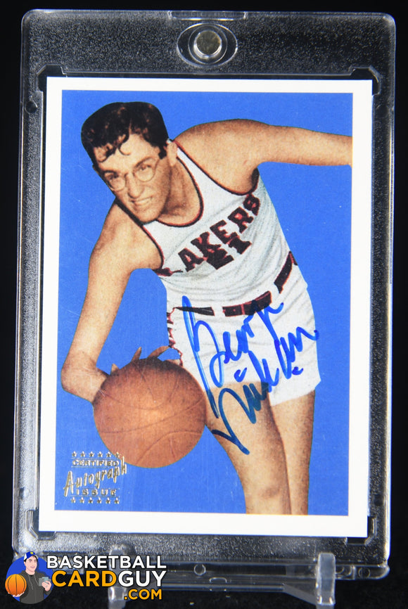 George Mikan 1996 Topps Stars Reprint Autographs #30 autograph, basketball card