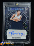 GG Jackson II 2023-24 Panini Obsidian #224 JSY AU RC auto, autograph, memorabilia, numbered