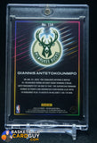 Giannis Antetokounmpo 2023-24 Panini Recon Holo Purple #114 #/75 numbered