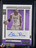 Glen Rice 2019 - 20 Panini Contenders Legendary Autographs #27 #/199 auto, autograph, basketball card, numbered