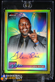 Glen Rice 2021 Finest Autographs Gold Refractors #FAGR #/50 autograph, basketball card, numbered