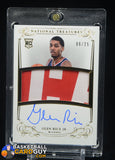 Glen Rice Jr. 2013-14 Panini National Treasures Gold #104 JSY AU #/25 auto, autograph, memorabilia, numbered