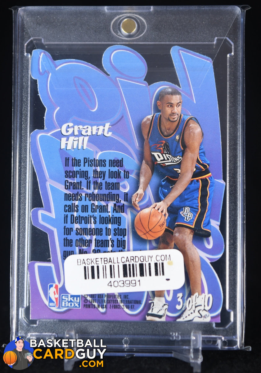 Grant Hill 1996-97 Z-Force Big Men on the Court #3