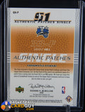 Grant Hill 2003 - 04 SP Game Used Authentic Patches #GHP #/100 autograph, basketball card, used, numbered, patch