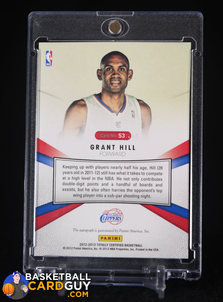 Grant Hill 2012-13 Totally Certified Red Autographs #53 #/25 