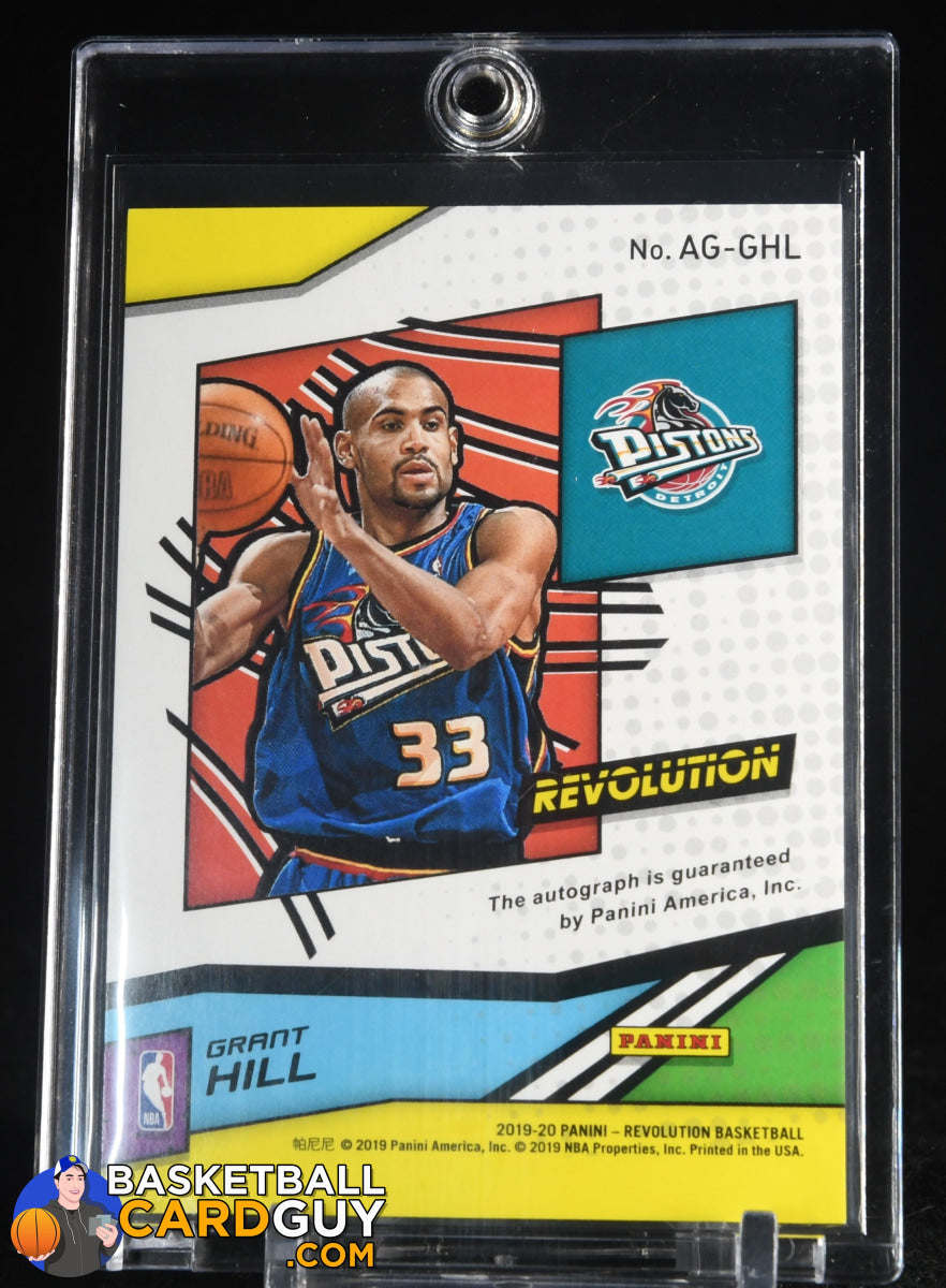 Grant Hill 2019-20 Panini Revolution Autographs #5 – Basketball