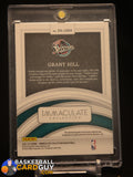Grant Hill 2021-22 Immaculate Collection Patch Autographs #51 #/49 auto, autograph, memorabilia, numbered