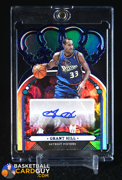 Grant Hill 2022-23 Crown Royale Crown Autographs Purple #40 #/25