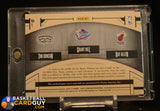 Grant Hill/Ray Allen/Tim Duncan 2016-17 Panini Gold Standard Golden Trios Black #1 #/15 memorabilia, numbered