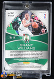 Grant Williams 2019-20 Panini Spectra Intersteller #182 JSY AU #/49 autograph, basketball card, numbered, patch, rookie card