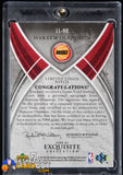 Hakeem Olajuwon 2006 - 07 Exquisite Collection Limited Logos #LLHO #/50 auto, autograph, basketball card, game used, numbered