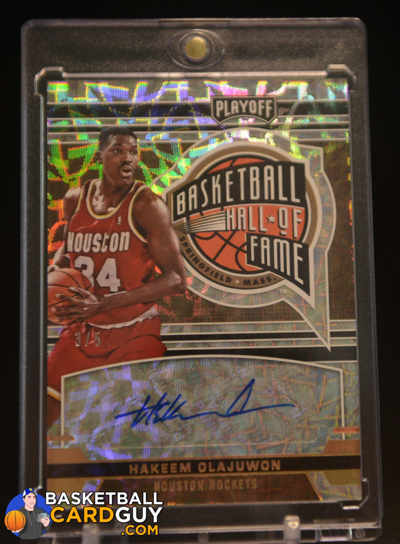 Hakeem Olajuwon 2013-14 Pinnacle Pinnacle of Success Autographs