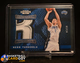 Hedo Turkoglu 2012-13 Panini Contenders Materials Prime #57 #/10 memorabilia, numbered