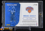 Immanuel Quickley 2020-21 Absolute Memorabilia Tools of the Trade Six Swatch Signatures Level 1 #13 #/199 autograph, basketball card,