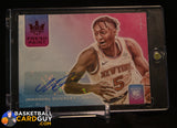Immanuel Quickley 2020-21 Court Kings Fresh Paint Autographs Ruby #37 #/99 auto, autograph, numbered