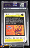 Immanuel Quickley 2020-21 Panini Flux Red Mojo #205 #/49 PSA 10 basketball card, graded, numbered, rookie card