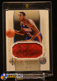 Isiah Thomas 2004-05 Ultimate Collection Signature Patches #IT auto, autograph, memorabilia, numbered