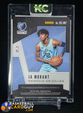 Ja Morant 2019-20 Panini Prizm Rookie Signatures #19 auto, autograph