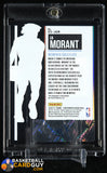 Ja Morant 2020-21 Panini Contenders Veteran Autographs Clear Ticket #2 auto, autograph, basketball card