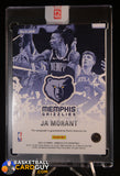 Ja Morant 2021-22 Elite Impact Impressions Asia Red and Green #26 auto, autograph