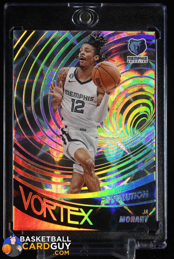 Ja Morant 2022-23 Panini Revolution Vortex Galactic #13 basketball card, case hit