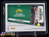 Jack Sikma 2020-21 Donruss Optic Signature Series Green #16 autograph, basketball card