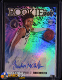 Jaden McDaniels 2020 - 21 Hoops Rookie Ink #10 autograph, basketball card, card
