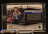 Jalen Brunson 2019-20 Panini Obsidian Jersey Autographs #13 #/99 auto, autograph, memorabilia, numbered