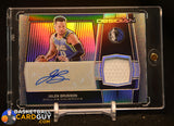 Jalen Brunson 2019-20 Panini Obsidian Jersey Autographs #13 #/99 auto, autograph, memorabilia, numbered