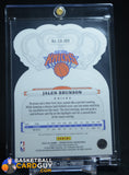 Jalen Brunson 2022-23 Crown Royale Crown Autographs Blue #24 auto, autograph, numbered