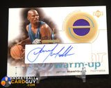 Jamal Mashburn 2001-02 Upper Deck Ovation Superstar Warm-Ups Autographs #JMS memorabilia