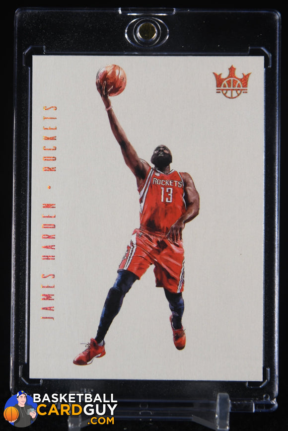 James Harden 2017-18 Court Kings Blank Slate #3 basketball card, case hit