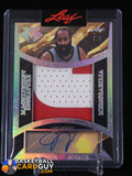 James Harden Leaf Magnificent Signature Patch Memorabilia #/2 autograph, basketball card, game used, numbered, patch