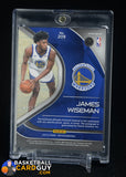 James Wiseman 2020-21 Panini Spectra Meta #209 RC PATCH AU #/25 auto, autograph, memorabilia, numbered