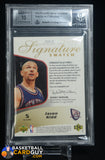 Jason Kidd 2005-06 Upper Deck Trilogy Signature Swatches Patches #JK BGS 9 auto, autograph, BGS, graded, memorabilia
