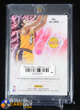 Jerry West 2020-21 Hoops Hoops Ink #24 autograph, basketball card