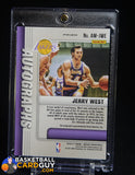 Jerry West 2020-21 Panini Mosaic Autographs Mosaic #56 auto, autograph